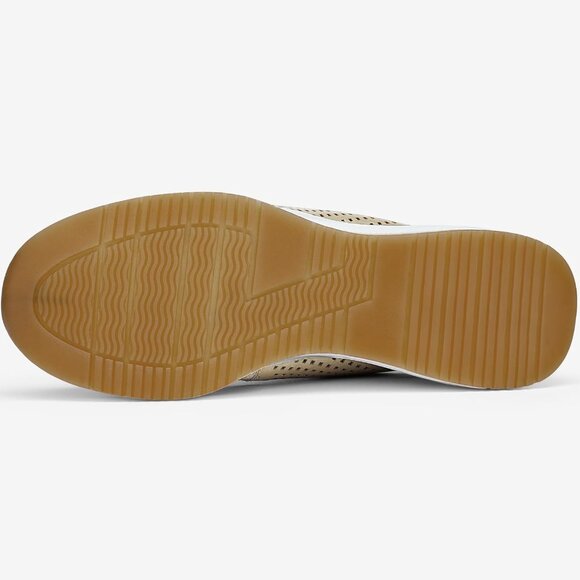 Cestfini Women Black Gold High Heeld Lace Up Daily Wear Sneaker for Casual - Picture 4 of 7